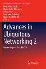 Advances in Ubiquitous Networking 2: Proceedings of the UNet’16