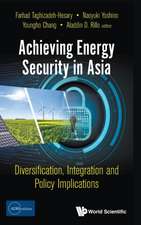 Achieving Energy Security in Asia: Diversification, Integration and Policy Implications