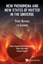 New Phenomena and New States of Matter in the Universe: From Quarks to Cosmos