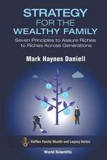 STRATEGY FOR THE WEALTHY FAMILY