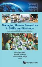 MANAGING HUMAN RESOURCES IN SMES AND START-UPS