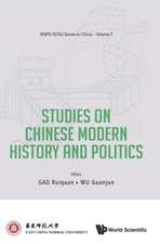 STUDIES ON CHINESE MODERN HISTORY AND POLITICS