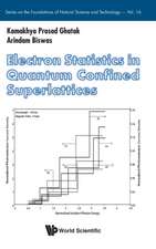 Electron Statistics in Quantum Confined Superlattices