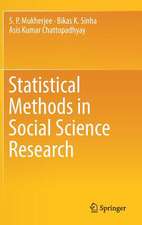 Statistical Methods in Social Science Research