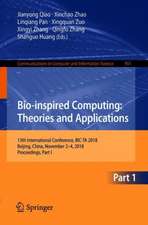 Bio-inspired Computing: Theories and Applications: 13th International Conference, BIC-TA 2018, Beijing, China, November 2–4, 2018, Proceedings, Part I