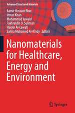 Nanomaterials for Healthcare, Energy and Environment