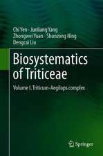 Biosystematics of Triticeae: Volume I. Triticum-Aegilops complex