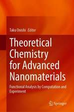 Theoretical Chemistry for Advanced Nanomaterials