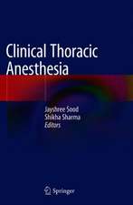 Clinical Thoracic Anesthesia