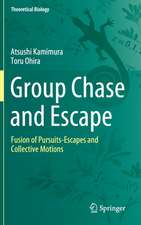 Group Chase and Escape: Fusion of Pursuits-Escapes and Collective Motions