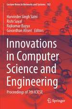 Innovations in Computer Science and Engineering