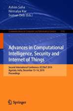 Advances in Computational Intelligence, Security and Internet of Things: Second International Conference, ICCISIoT 2019, Agartala, India, December 13–14, 2019, Proceedings