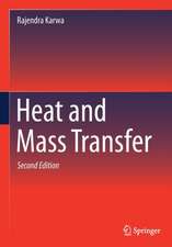 Heat and Mass Transfer