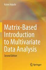 Matrix-Based Introduction to Multivariate Data Analysis