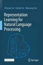 Representation Learning for Natural Language Processing