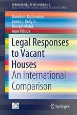 Legal Responses to Vacant Houses: An International Comparison