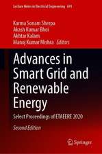 Advances in Smart Grid and Renewable Energy: Select Proceedings of ETAEERE 2020