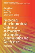 Proceedings of the International Conference on Paradigms of Computing, Communication and Data Sciences: PCCDS 2020