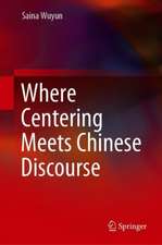 Where Centering Meets Chinese Discourse