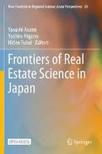 Frontiers of Real Estate Science in Japan