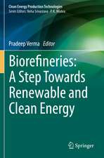 Biorefineries: A Step Towards Renewable and Clean Energy