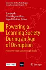 Powering a Learning Society During an Age of Disruption