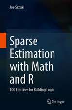 Sparse Estimation with Math and R