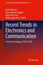 Recent Trends in Electronics and Communication: Select Proceedings of VCAS 2020