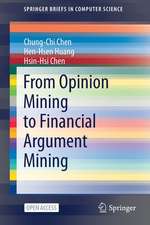 From Opinion Mining to Financial Argument Mining