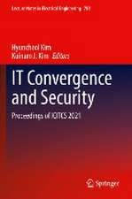 IT Convergence and Security: Proceedings of ICITCS 2021