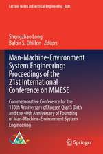 Man-Machine-Environment System Engineering: Proceedings of the 21st International Conference on MMESE: Commemorative Conference for the 110th Anniversary of Xuesen Qian’s Birth and the 40th Anniversary of Founding of Man-Machine-Environment System Engineering