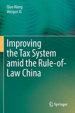 Improving the Tax System amid the Rule-of-Law China