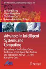 Advances in Intelligent Systems and Computing: Proceedings of the 7th Euro-China Conference on Intelligent Data Analysis and Applications, May 29–31, 2021, Hangzhou, China