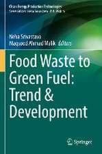 Food Waste to Green Fuel: Trend & Development