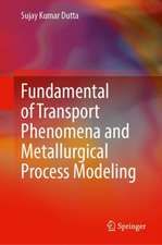 Fundamental of Transport Phenomena and Metallurgical Process Modeling