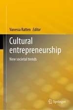 Cultural Entrepreneurship: New Societal Trends