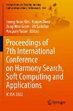 Proceedings of 7th International Conference on Harmony Search, Soft Computing and Applications: ICHSA 2022