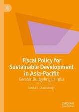 Fiscal Policy for Sustainable Development in Asia-Pacific: Gender Budgeting in India