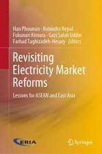 Revisiting Electricity Market Reforms: Lessons for ASEAN and East Asia