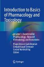 Introduction to Basics of Pharmacology and Toxicology