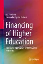 Financing of Higher Education: Traditional Approaches and Innovative Strategies