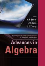 Advances in Algebra - Proceedings of the ICM Satellite Conference in Algebra and Related Topics