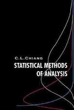 Statistical Methods of Analysis