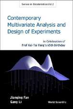 Contemporary Multivariate Analysis and Design of Experiments