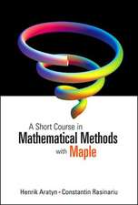 SHORT COURSE IN MATH METHODS WITH.....,A