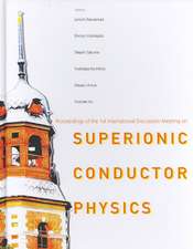 Superionic Conductor Physics - Proceedings Of The 1st International Meeting On Superionic Conductor Physics (Idmsicp)