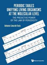 PERIODIC TABLES UNIFYING LIVING ORGANISMS AT MOLECULAR LEVEL