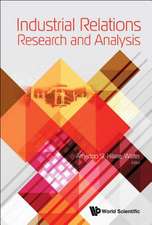 INDUSTRIAL RELATIONS RESEARCH AND ANALYSIS