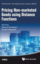 PRICING NON-MARKETED GOODS USING DISTANCE FUNCTIONS