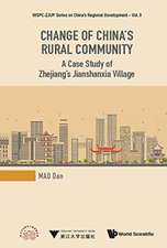 CHANGE OF CHINA'S RURAL COMMUNITY